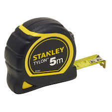 Stanley 5 meter measuring tape tylon blade